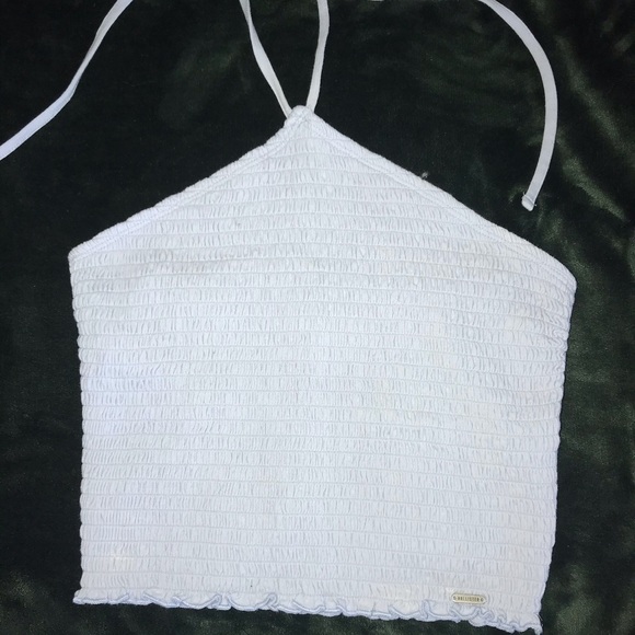 Hollister Tops - Baby Blue Halter Top